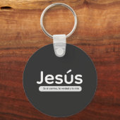 Jezus is de weg, de waarheid en het leven sleutelhanger (Voorkant)
