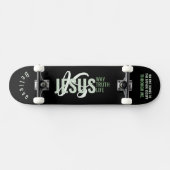 Jezus is de weg, het leven, waarheidsgeschatbord persoonlijk skateboard (Horizontaal)