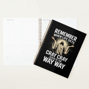 Jezus Is De Weg Kerst Mislukte Kerst Grappig Relig Planner