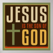 Jezus is de zoon van God Poster (Voorkant)