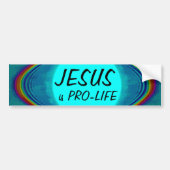 Jezus is een Bumpersticker voor het leven (Voorkant)