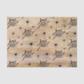 Jezus is een Christelijk kerstletterhout Tissuepapier (Voorkant)