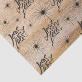 Jezus is een Christelijk kerstletterhout Tissuepapier (Detail)