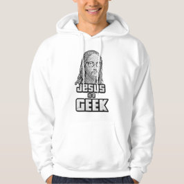 Jezus is een geek hoodie