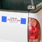 Jezus is een jood bumpersticker (Op Truck)