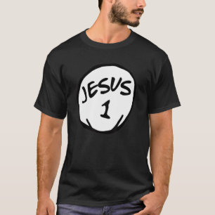 Jezus is een kleine Retro Parody die het koele gel T-shirt