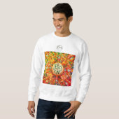 Jezus is een koning sweatshirt (Voorkant volledig)