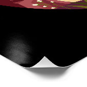 Jezus is een levende opstanding Geloof Christelijk Perfect Poster (Hoek)