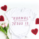 Jezus is een T-shirt voor haar<br><div class="desc">Christelijk t-shirt met bijbelse verzen van Revelation 14 (Jezus komt terug) . In gemengde kalligrafie en minimalistische typografie. Dit trendy,  moderne geloof ontwerp is het perfecte geschenk en mode statement. #Christelijk #religie #scriptie #geloof #bible #jesus</div>