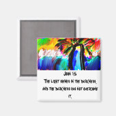 Jezus is een vuurtoren magneet (Voorkant / Achterkant)