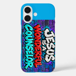 Jezus is een wonderbaarlijke raadsman iPhone 16 hoesje