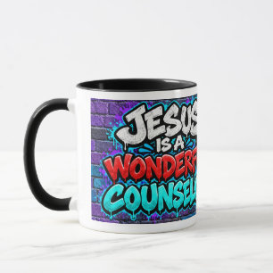 Jezus is een wonderbaarlijke raadsman mok