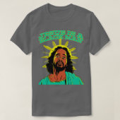 Jezus is een zwart Man T-shirt (Design voorkant)