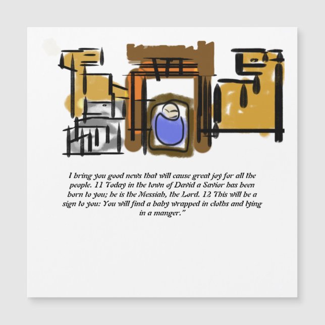 Jezus is geboren (Voorkant)