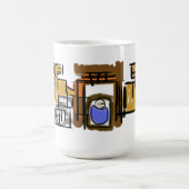 Jezus is geboren koffiemok (Center)