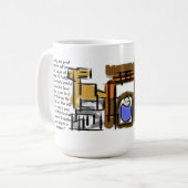 Jezus is geboren koffiemok (Voorkant links)