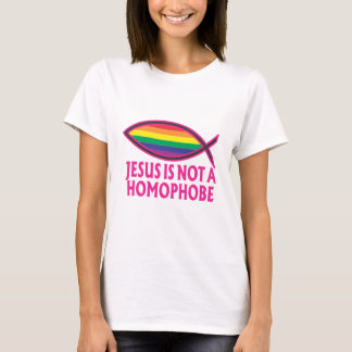 Jezus is geen homofobe t-shirt