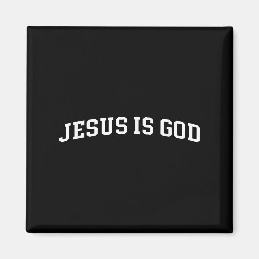 Jezus is God Magneet (Voorkant)