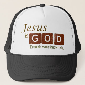 Jezus is God Trucker Pet