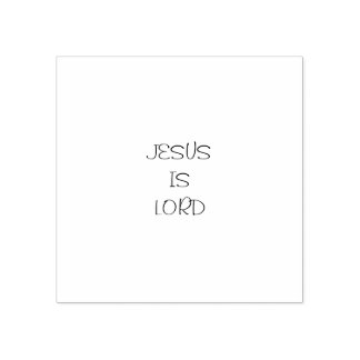 JEZUS IS HEER 2 bij 2_ Rubberstempel