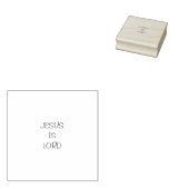 JEZUS IS HEER 2 bij 2_ Rubberstempel (Gestempeld)