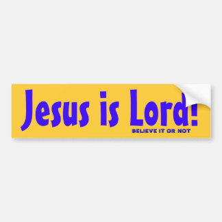 Jezus is Heer! Bumpersticker