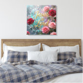 Jezus is Heer Canvas Afdruk (Insitu (Slaapkamer))