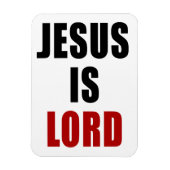 JEZUS is Heer - Christelijk Geloof Magneet (Verticaal)