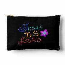 Jezus is HEER Handgetekend Kleurrijk Schrift