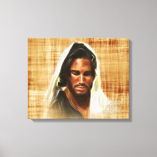  Jezus is Heer Ingepakte Canvas Afdruk (Voorkant)