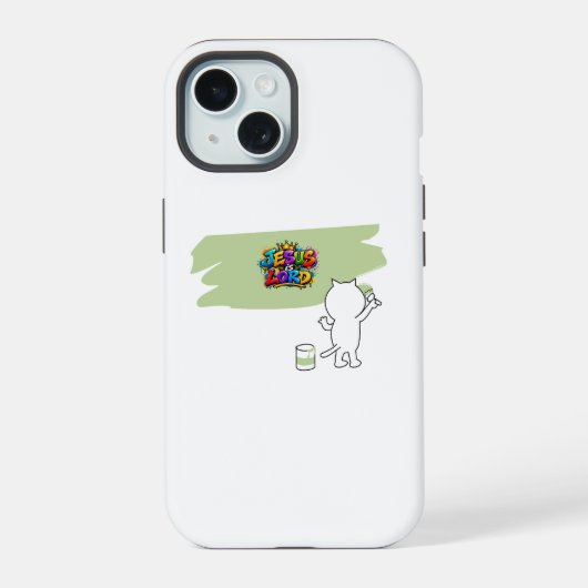 Jezus is Heer iPhone 15 Case (Achterkant)