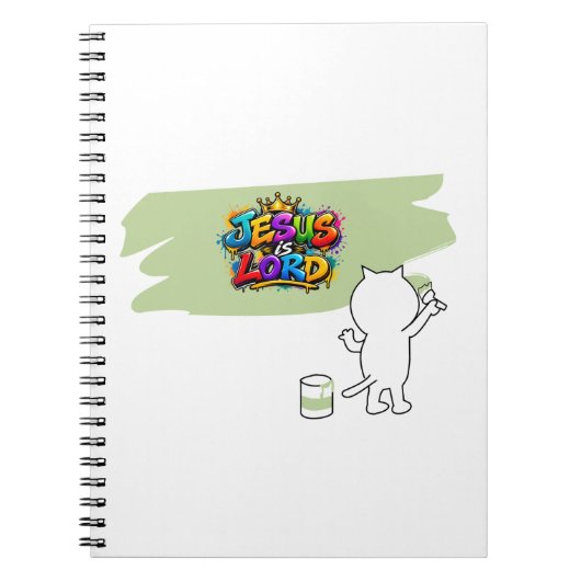 Jezus is Heer Notitieboek (Voorkant)