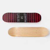 Jezus is Heer Persoonlijk Skateboard (Horizontaal)