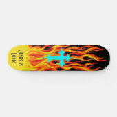 Jezus is Heer Persoonlijk Skateboard (Horizontaal)