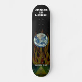 Jezus is Heer Persoonlijk Skateboard (Voorkant)