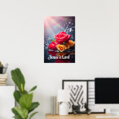 Jezus is Heer Poster (Thuiskantoor)