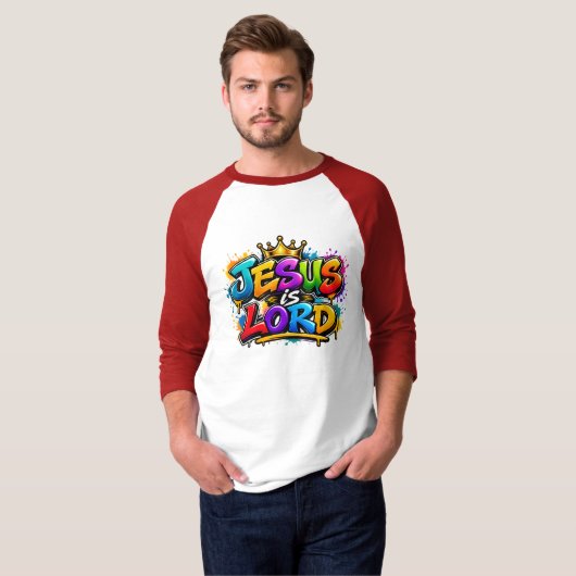 Jezus is Heer T-shirt (Voorkant volledig)