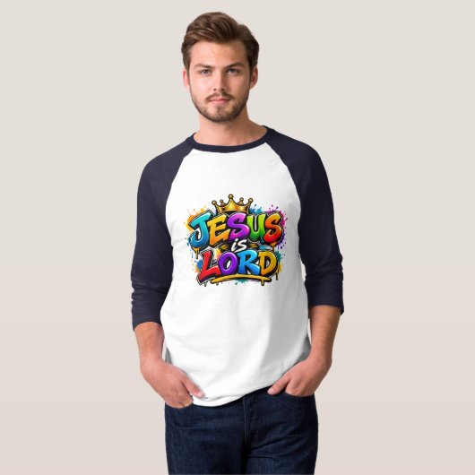Jezus is Heer T-shirt (Voorkant volledig)