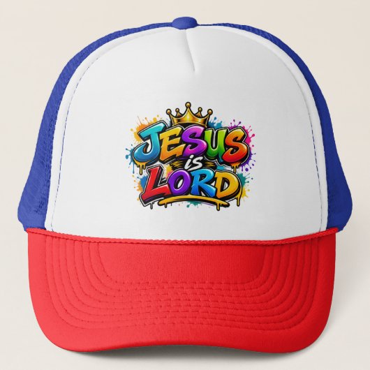 Jezus is Heer Trucker Pet (Voorkant)