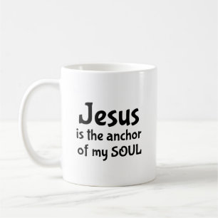 Jezus is het anker van mijn mok