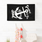 Jezus is het anker van mijn ziel spandoek (Insitu)