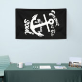 Jezus is het anker van mijn ziel spandoek (Beurs)