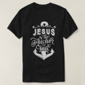 Jezus is het anker van mijn ziel  t-shirt (Design voorkant)