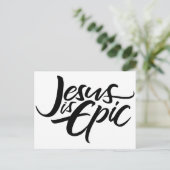 Jezus is het belezen van religie Christelijk moder Briefkaart (Staand voorkant)