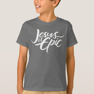 Jezus is het belezen van religie Christelijk moder T-shirt