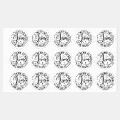 Jezus is het beste cadeau ooit Christelijk Kerstmi Labels (Vel)