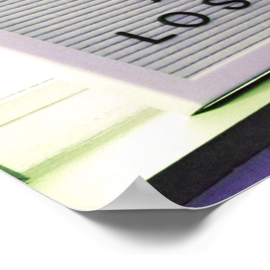 Jezus is het Christelijke gebaar Poster (Hoek)