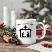 Jezus is het echte kerstgeschenk koffiemok