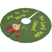 Jezus is "Het grootste geschenk!" op een Kerstboom Rok (Gekanteld)