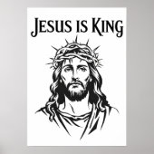 Jezus is het Koning poster (Voorkant)